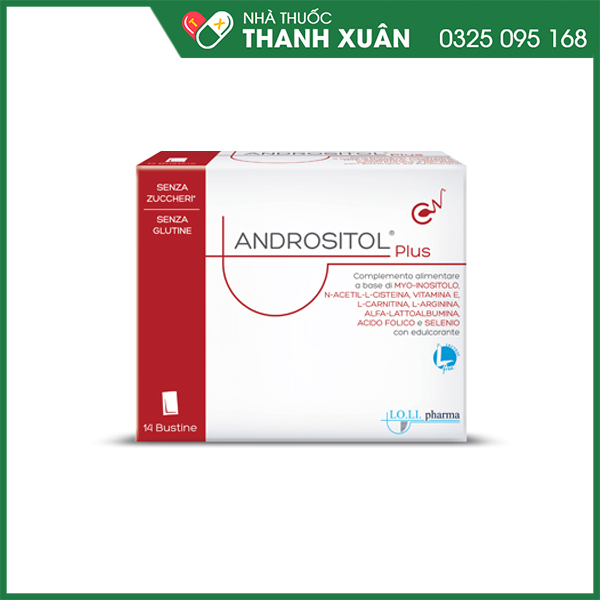 Andrositol Plus sản phẩm hỗ trợ sinh sản chuyên sâu cho nam giới